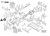 Bosch 3 601 F68 771 GKS 65 CE Circular hand saw 230 V / GB Spare Parts GKS65CE